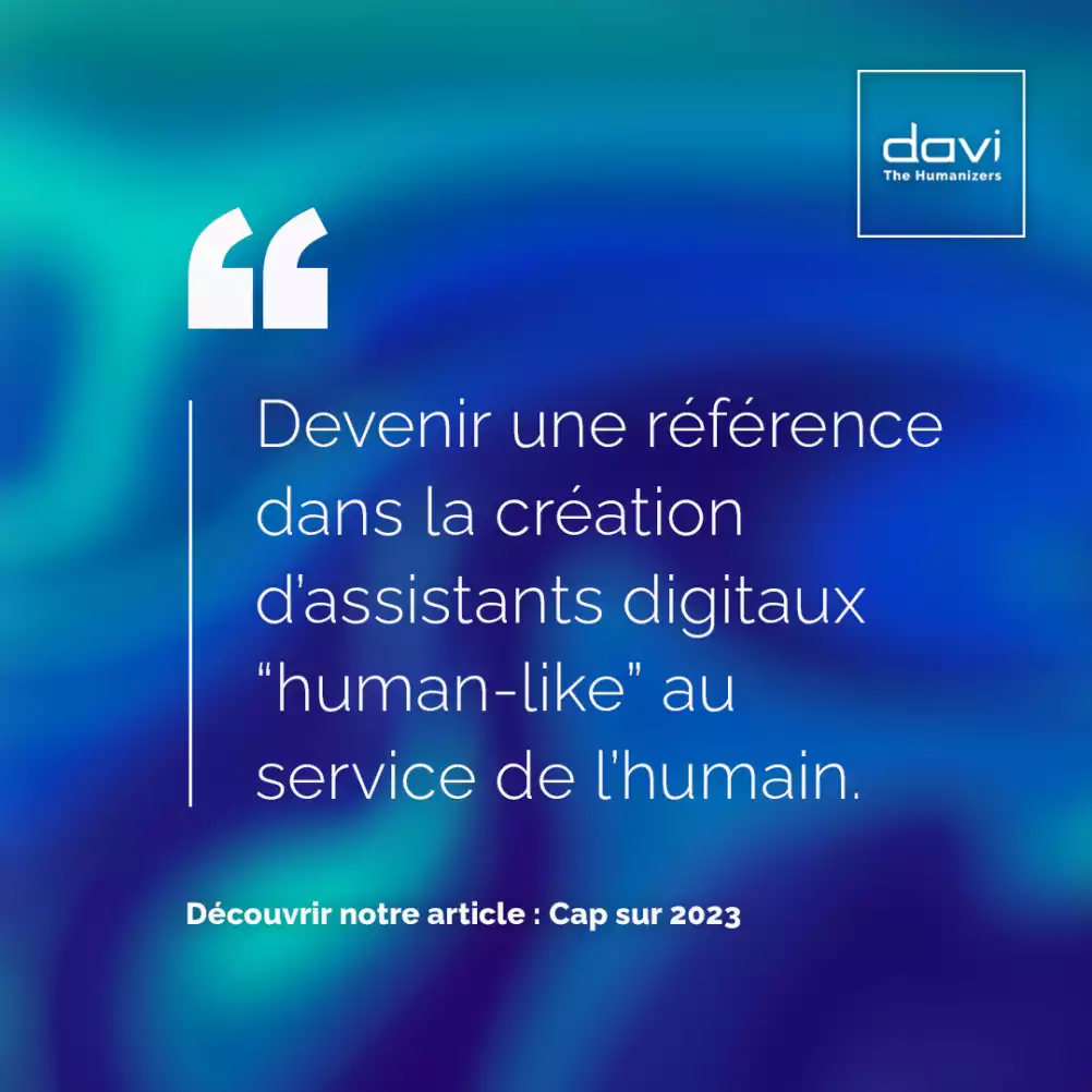 création d'assistant digitaux human-like