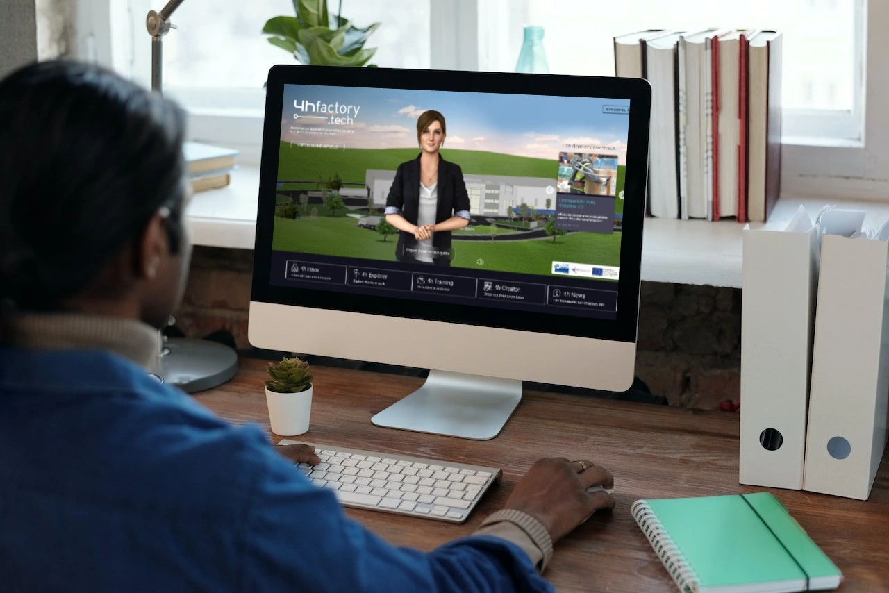 usine virtuelle industrie intelligence artificielle